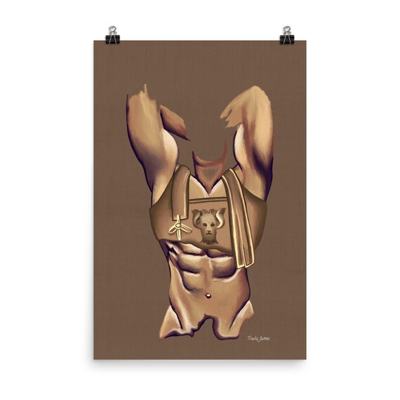 Art Print maximus Gay Male Art Australian Gay Etsy