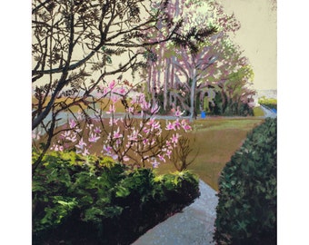 Magnolia Season - Archival print of Magnolia Study