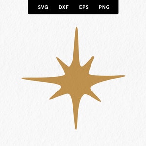 SPARK SVG, Glitter svg Cut File, Modern Star, Hand Drawn Spark, Boho Spark Vector, cute star svg, Commercial Use, Celestial Print, svg, png