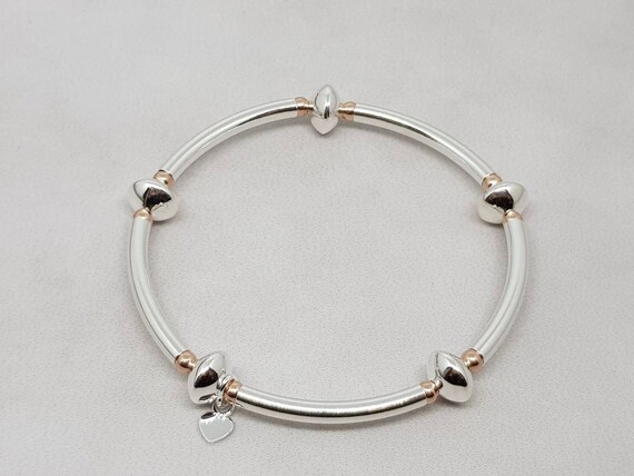 Lustrous Crème Colour Hairclip //silver Bind Detail Zx71