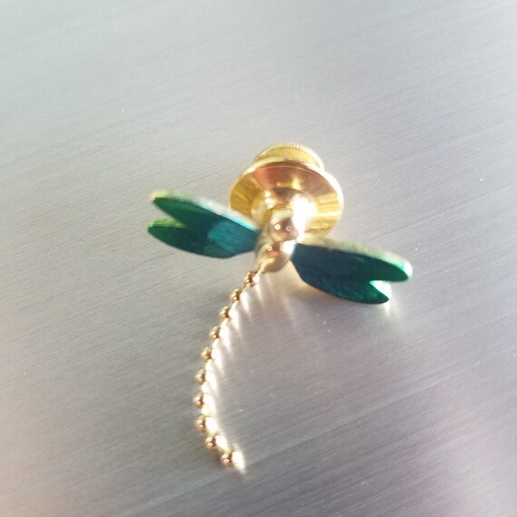 Vintage Avon Dragonfly Pin - image 2