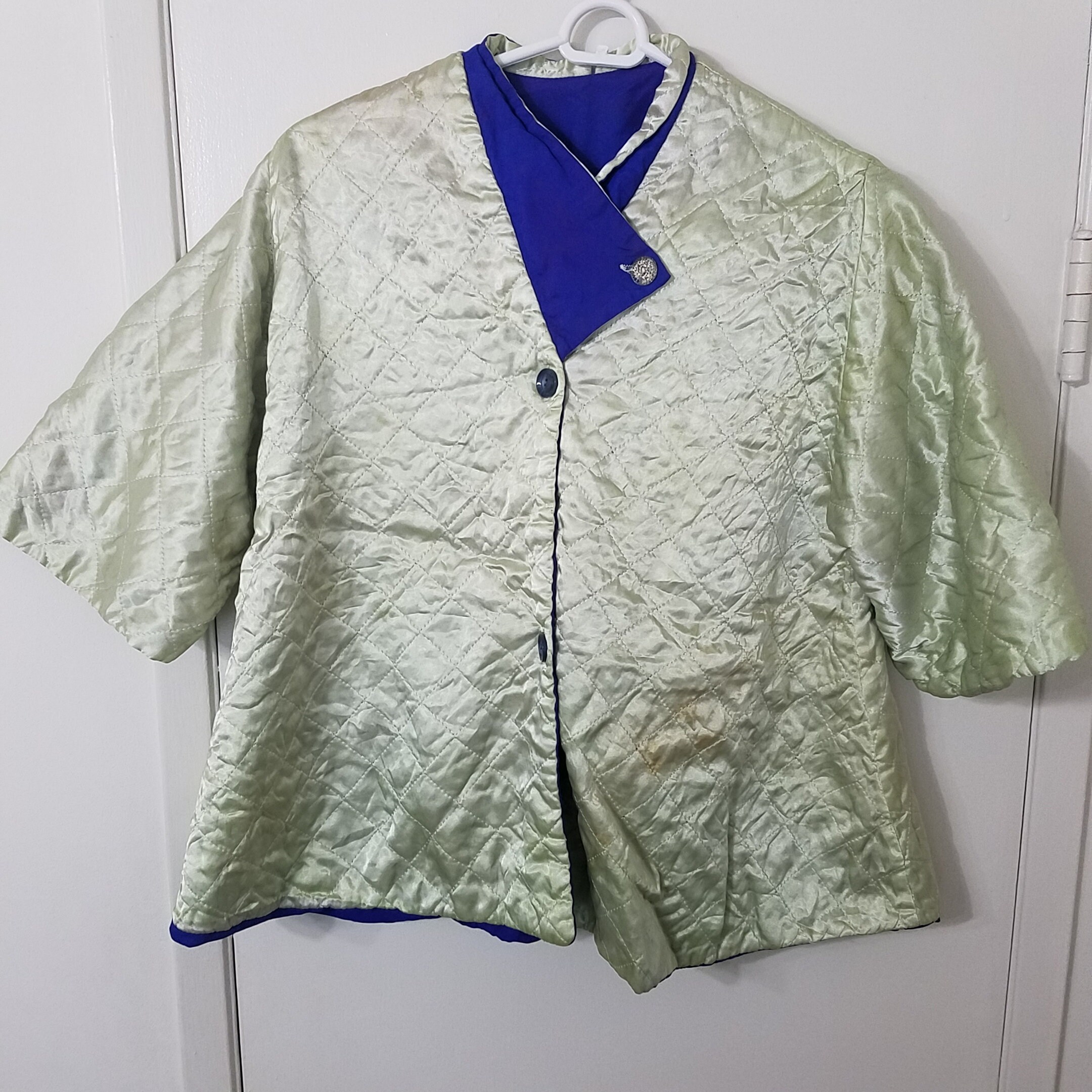 cotton bed jacket plus size