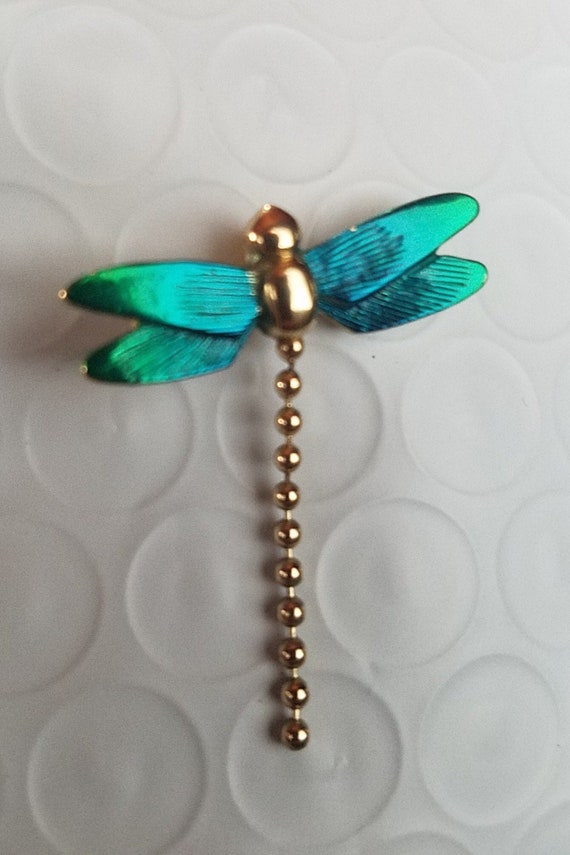 Vintage Avon Dragonfly Pin - image 1