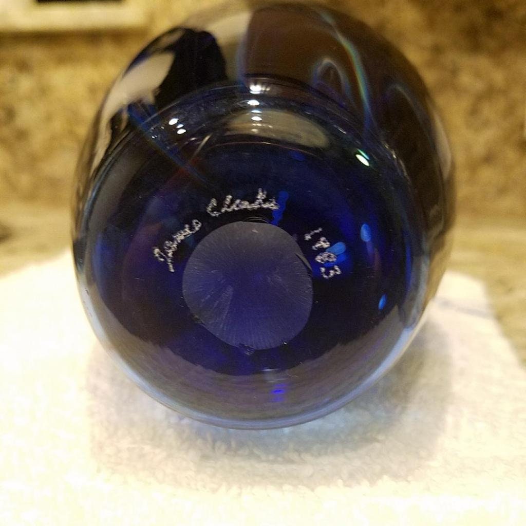 Vintage James Clarke Vase 1983 Signed - Etsy
