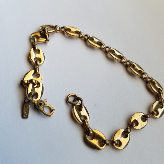 Vintage Monet Gold Tone Bracelet - image 1