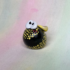 Handmade Bee Figurine, Collectible Honeybee Miniatures, Gift for Bee Lovers