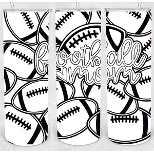 Football  Mom tapered burst