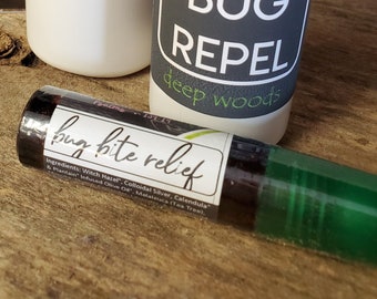 Bug Bite Relief Roller Ball / Itch Roll on / Essential oils / Organic / Itch relief / Sooth / Skin healing / kids / adults / Bite Relief