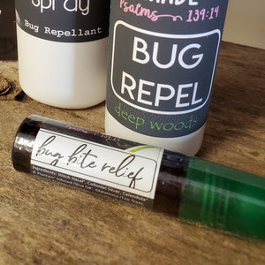 Bug Bite Relief Roller Ball / Itch Roll on / Essential oils / Organic / Itch relief / Sooth / Skin healing / kids / adults / Bite Relief