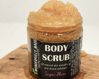 Body Scrub Sugar Polish & Moisturizer