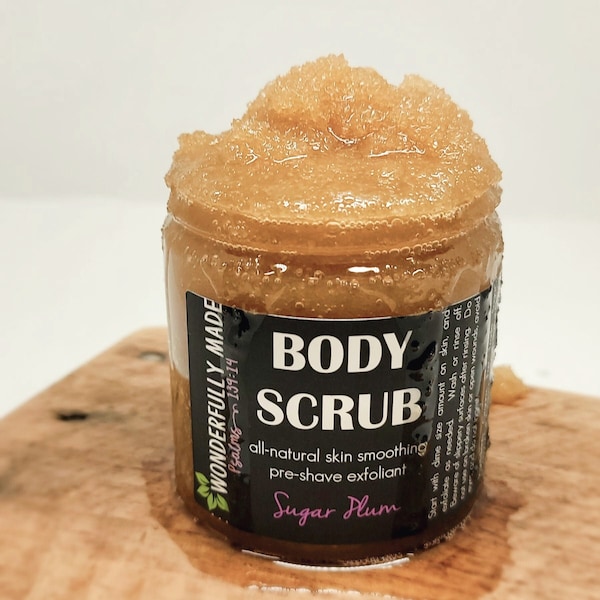 Body Scrub Sugar Polish & Moisturizer