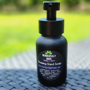 Foaming Hand Soap | Boosting Hand Wash Soap | Foaming Pump Tabletop soap | Cinnamon | Clove | Rosemary | Essential Oils to clean