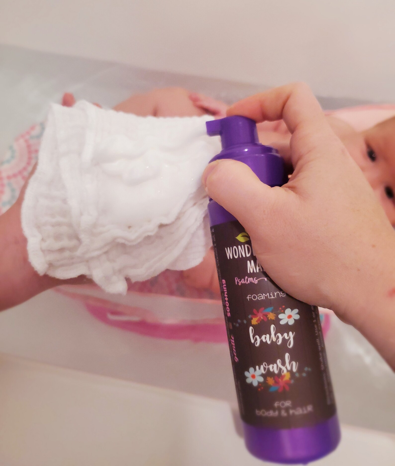 Baby Wash Organic Foaming Safe for Newborn Sensitive Skin Etsy