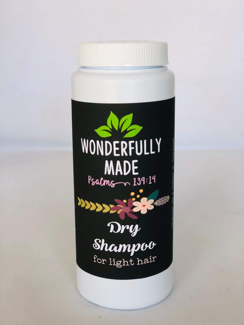 Dry Shampoo Powder / Organic / Natural Dry Shampoo / Brown / Brunette / Blonde / Powder Shampoo / Powder / Dark Hair / Light Hair self care image 2