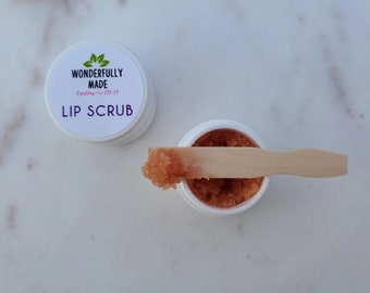 Lip Scrub | Organic All Natural Lip Scrub Treatment | Smooth Lips | Lip Oil | Remove Dead Skin from Lips