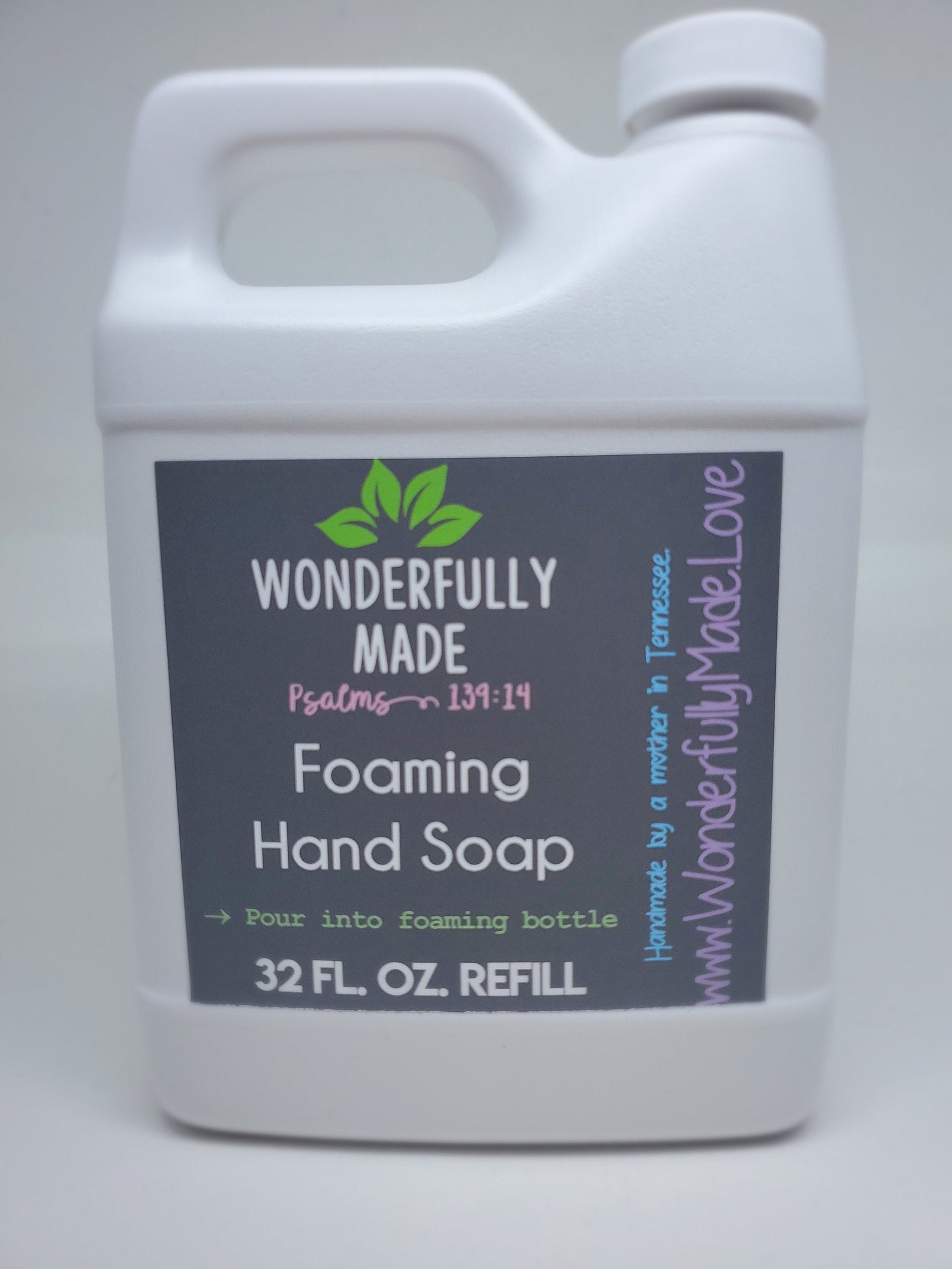 Refill 32 Fl. Oz. Foaming Hand Soap Organic Soap Bulk Refill Etsy