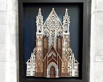 Cathedral 10セット MOC-241011 Gothic Cathedral Building Blocks Set (5708PCS) by