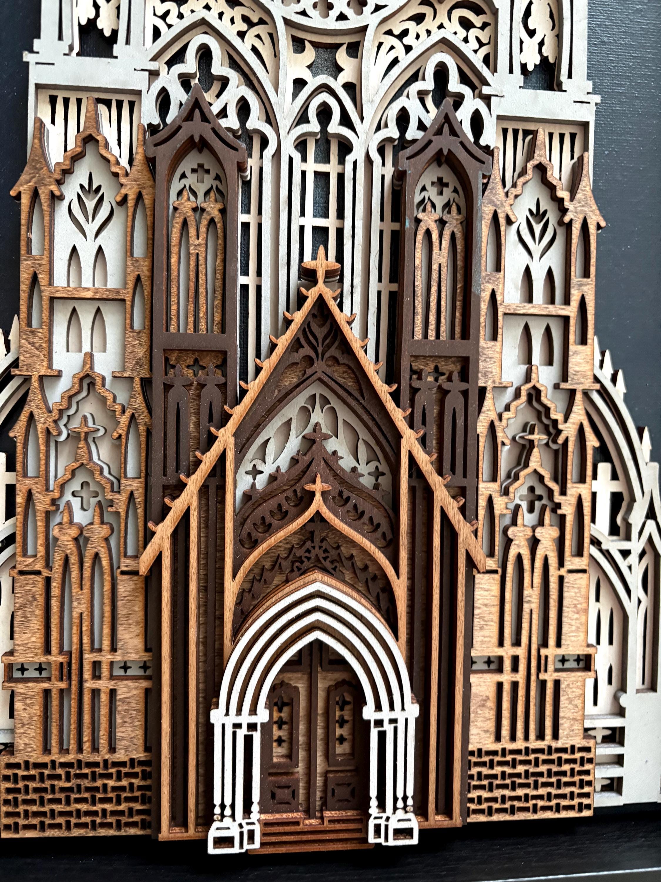 Cathedral 10セット Creator Expert Cathedral Notre Dame Bricks Toy Set