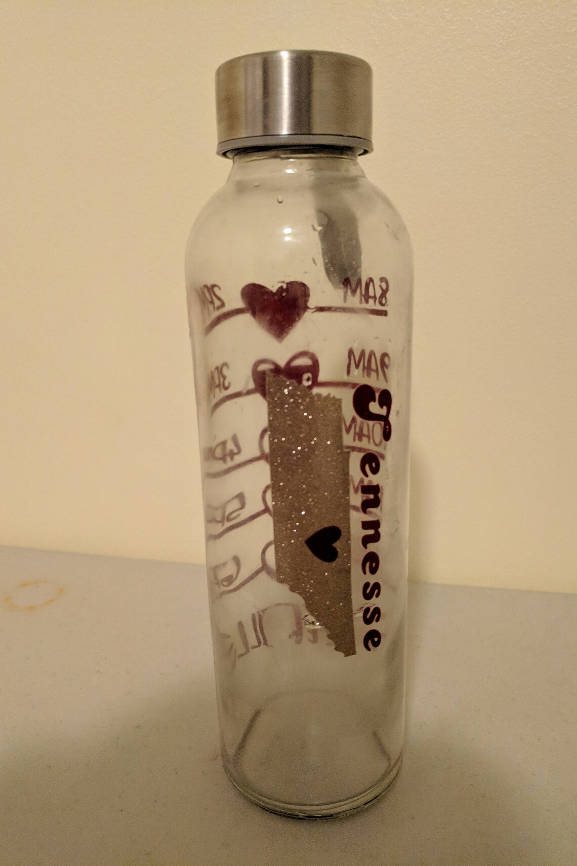 State Water Bottle Etsy