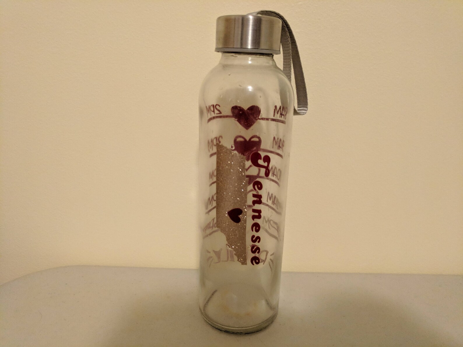 State Water Bottle Etsy