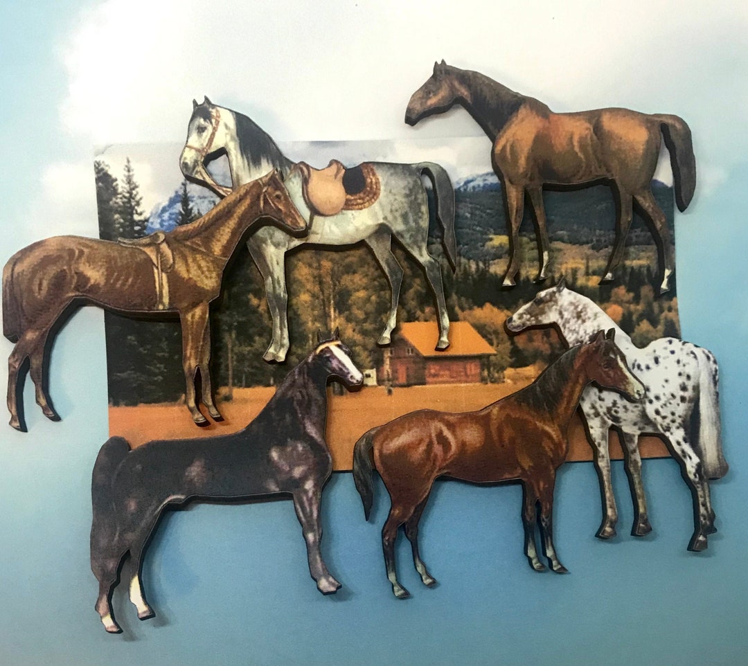 Horse Setshorse Horse Fridge Horse Etsy