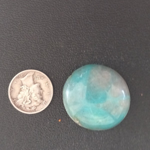 Gem Silica Cabochon from Arizona