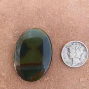 Blue Mountain Jasper Cabochon from Oregon