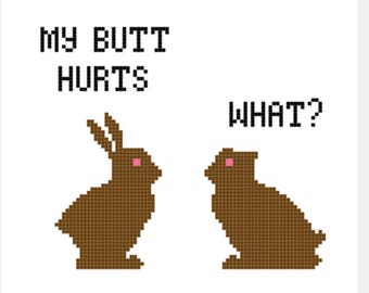 cross stitch pattern Easter, counted cross stitch beginner