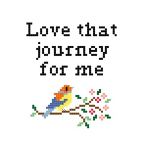 beginner Cross stitch pattern, instant pdf download