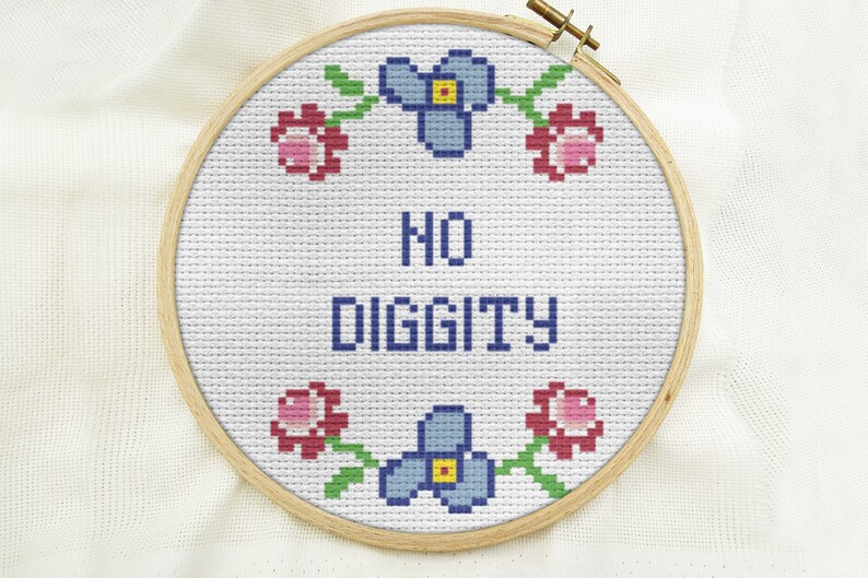cross stitch kit beginner funny Valentine/'s day gift DIY counted cross stitch kits
