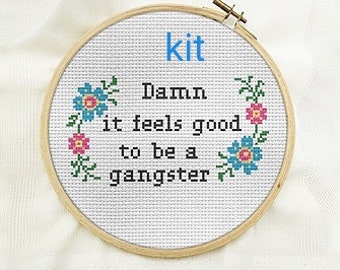 cross stitch kit beginner, DIY counted cross stitch kits