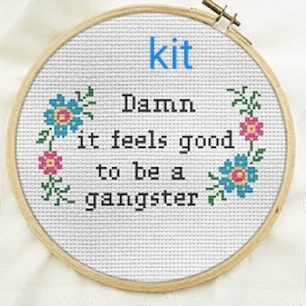 cross stitch kit beginner, DIY counted cross stitch kits