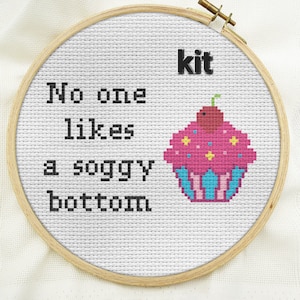 STAMPED Cross stitch kit beginner
