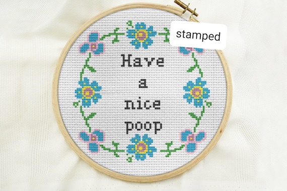 Stamped Cross Stitch Kits for Adults Beginner Counted -Asiatic