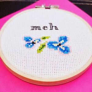 cross stitch pattern funny, beginner subversive counted cross stitch, instant pdf download