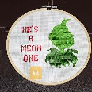 cross stitch kit beginner, Christmas diy counted cross stitch kits