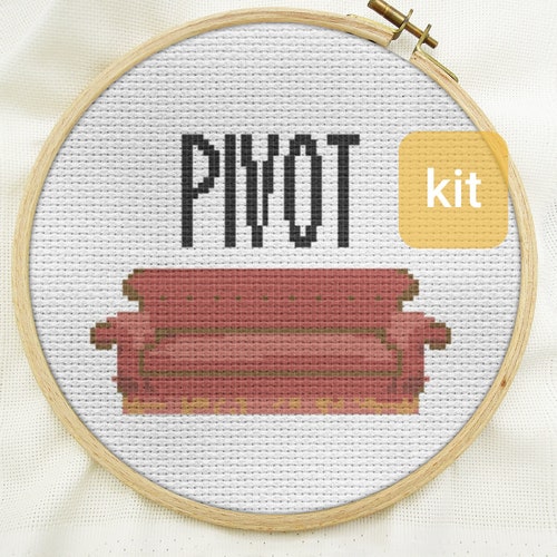 Cross Stitch Kit Beginner DIY Counted Cross Stitch Kits Etsy