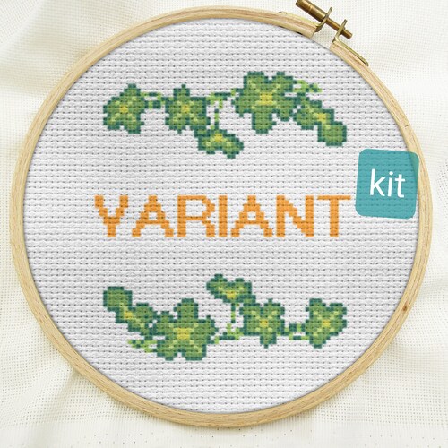 Cross Stitch Kit Beginner DIY Counted Cross Stitch Kits Etsy