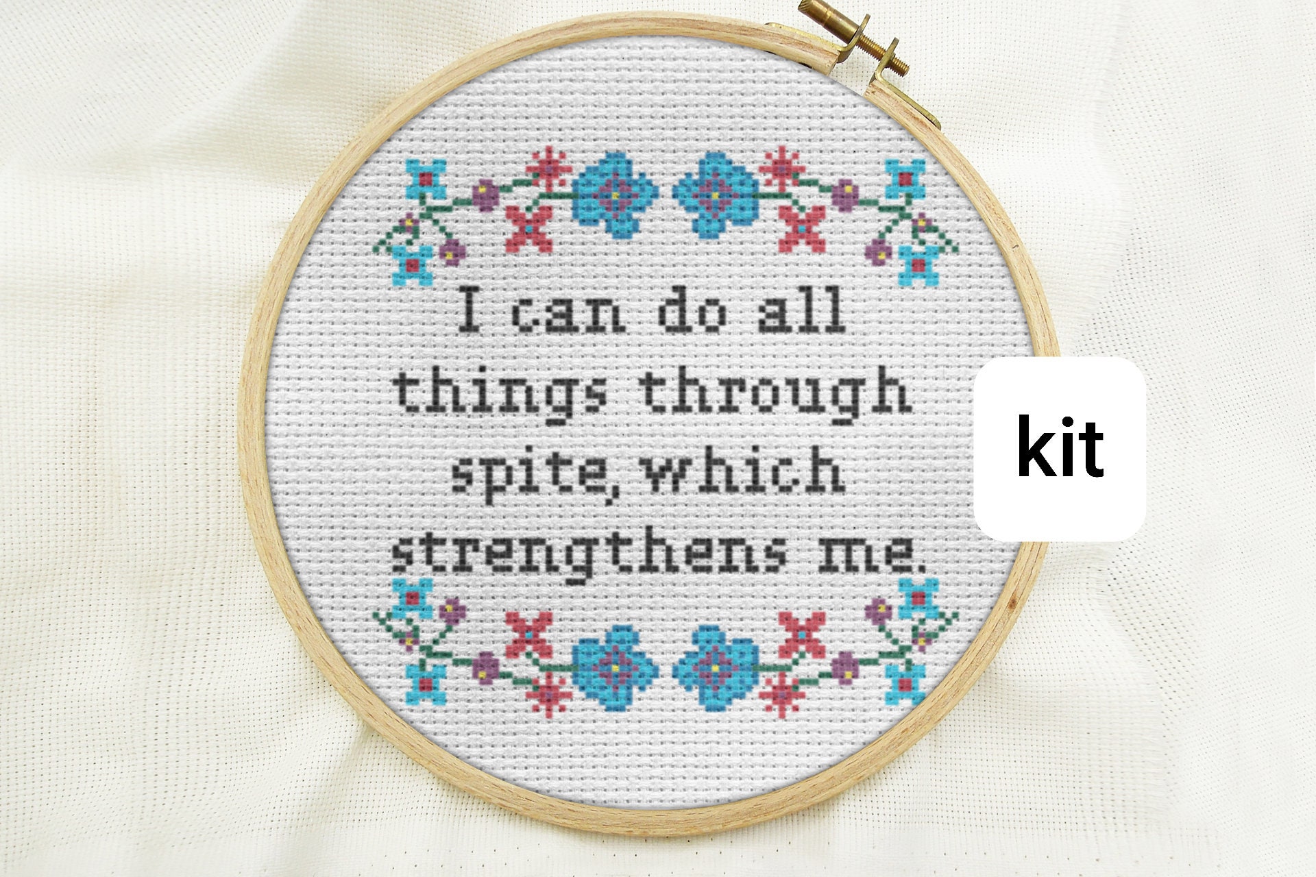 Cross Stitch Kit Beginner DIY Counted Cross Stitch Kits I Etsy