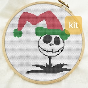 cross stitch kit beginner, Halloween or Christmas diy counted cross stitch kits