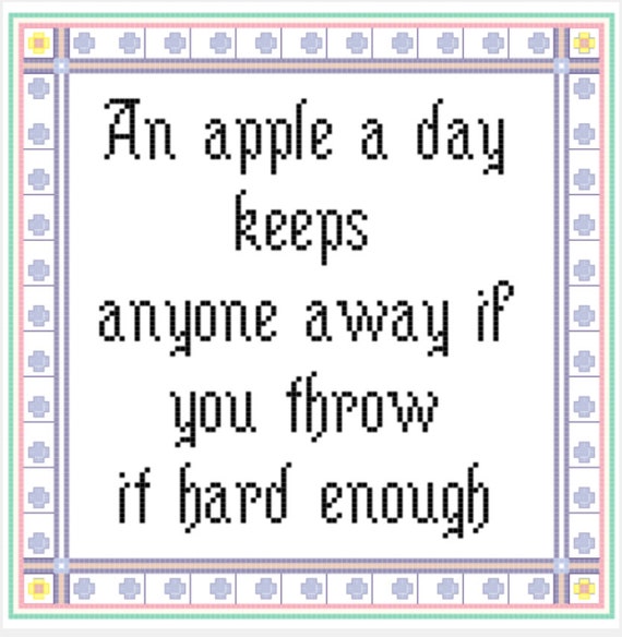 modern beginner cross stitch pattern, perfect gift for mom, grandma, or aunt, fun and easy cross stitch pattern, funny Christmas gift