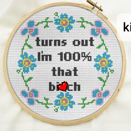 Cross Stitch Kit Beginner DIY Counted Cross Stitch Kits Craft Etsy