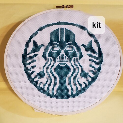 Cross Stitch Kit Beginner DIY Counted Cross Stitch Kits Etsy