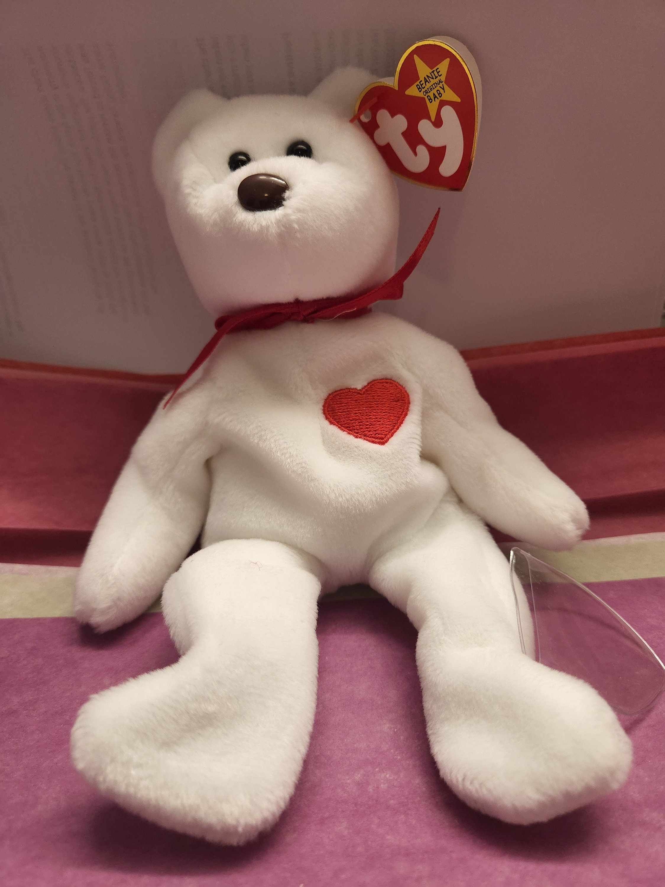 Valentino beanie baby pe pellets hot sale