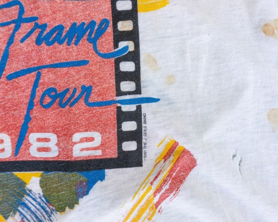 80s Vintage J. Geils Band Tour T-Shirt | 80s Ragl… - image 3