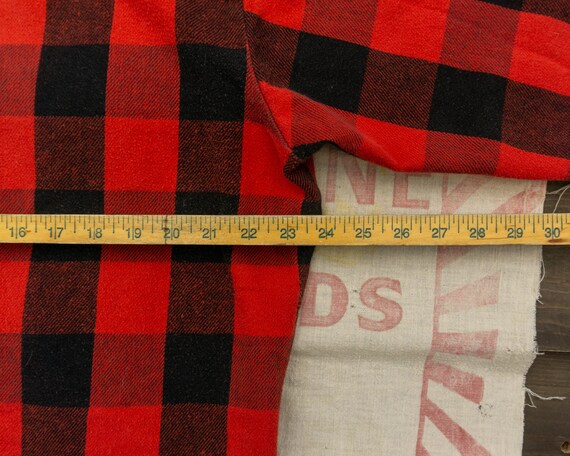 90s Buffalo Plaid Flannel | Thick Flannel Shirt |… - image 6