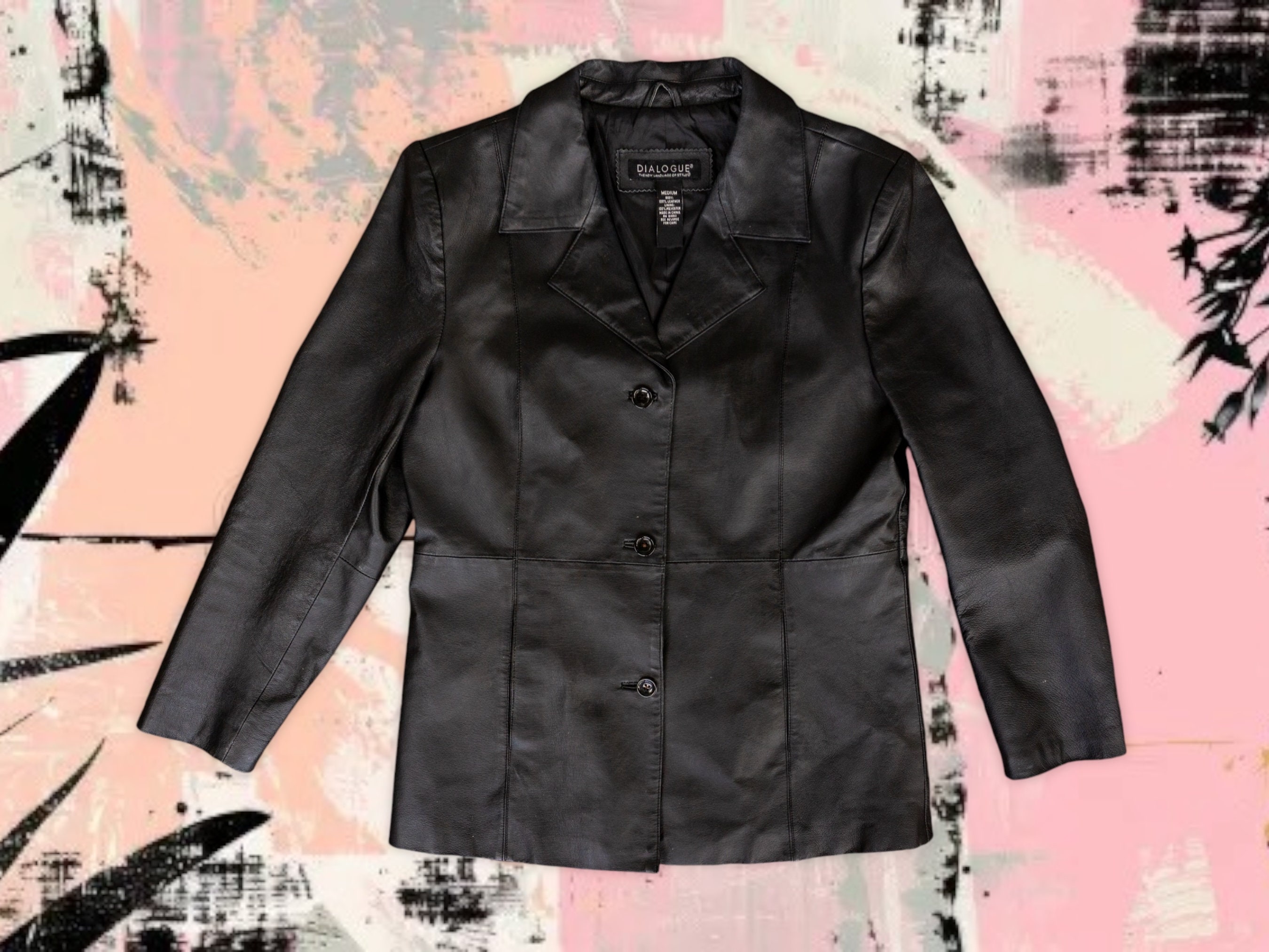 90s 00s leather jacket スイングトップ　短丈　y2k 本革 90s 00s leather jacket スイングトップ 短丈 y2k 本革 Y2k