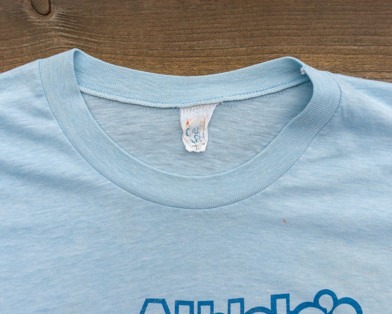 80s Vintage Athlete/'s Foot Music City Run T-Shirt Nashville YMCA