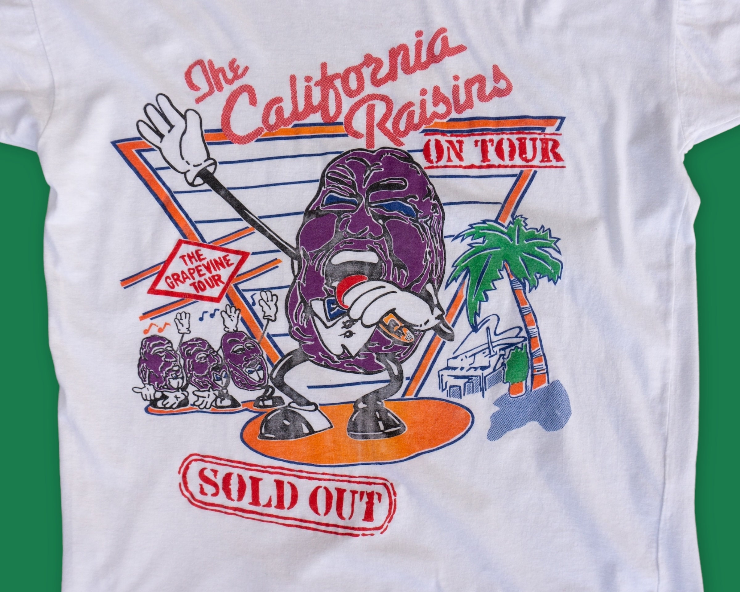 【専用】　80s vintage T-shirt カリフォルニアレーズン 80's The California Raisins/カリフォルニアレーズン Tシャツ