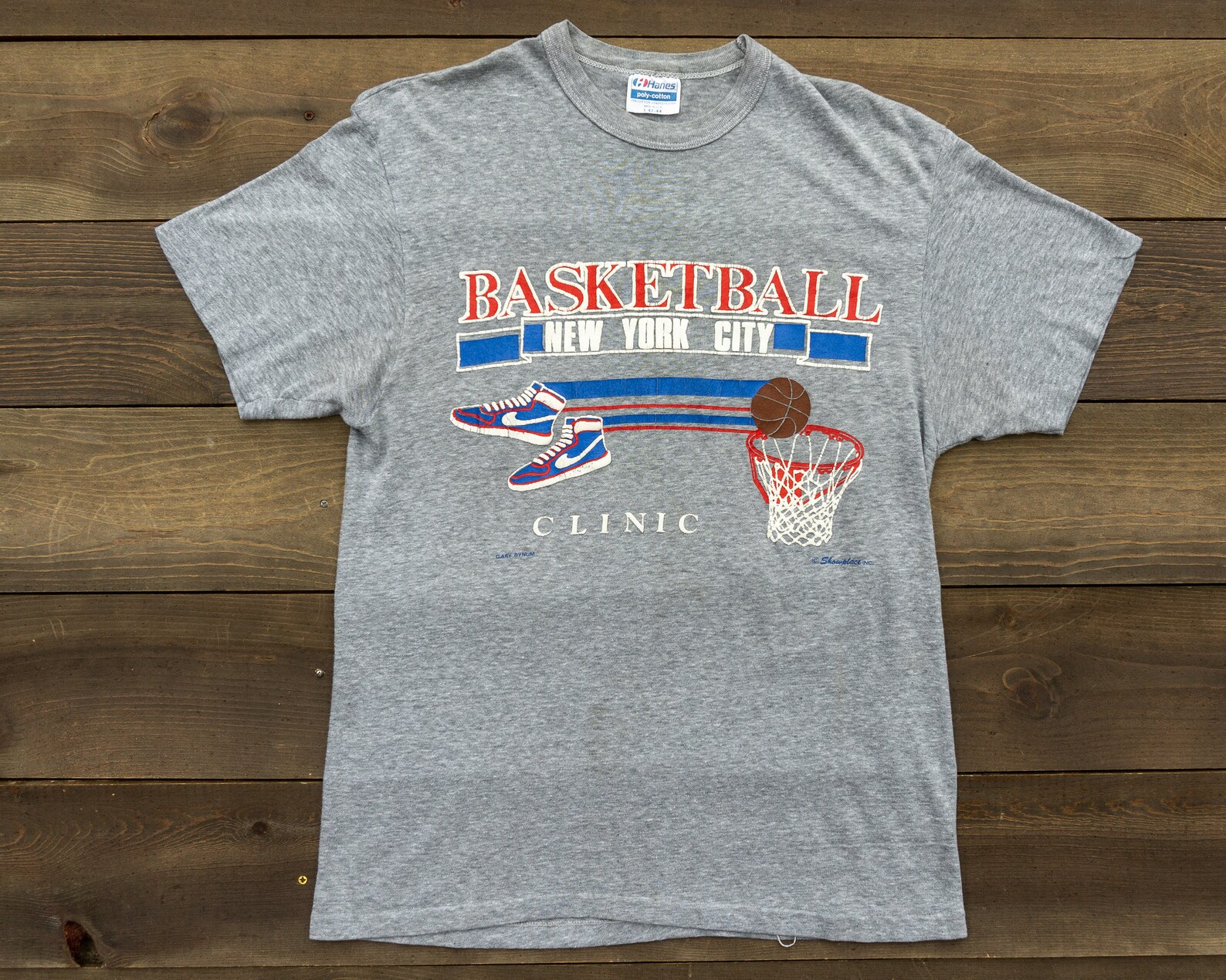 Vintage Nike Basketball Camp TShirt Gray Size Large NYC Etsy